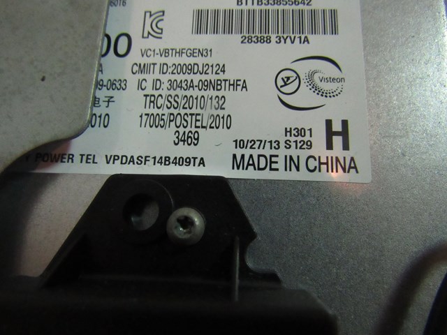 2014 Nissan Juke Nismo RS Bluetooth Control Module 28388 3YV1A