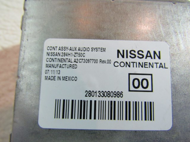 2014 Nissan Juke Nismo RS Aux Audio Control Module 284H1-ZT50C