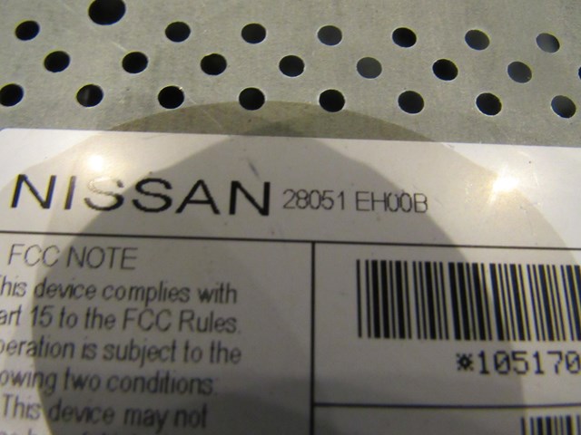 2014 Nissan Juke Nismo RS Satellite Radio Module 28051 EH00B