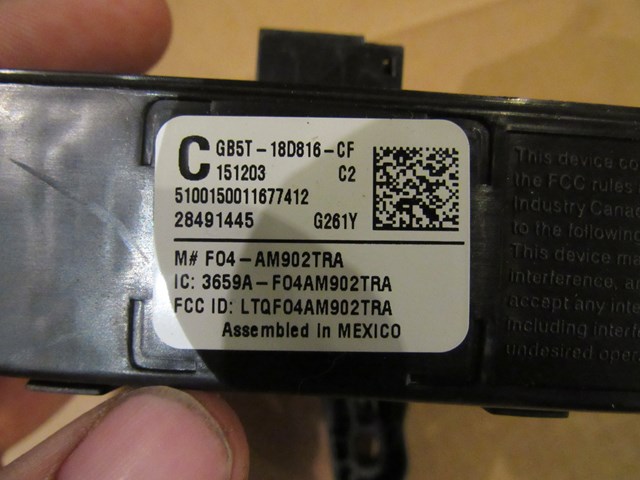 2016 FORD EXPLORER Sport MICROSOFT SYNC AUDIO MODULE 