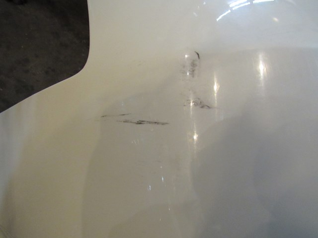 2007 Infiniti G35 Sedan Rear Bumper Cover WHITE