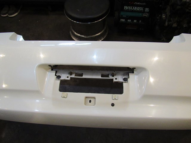 2007 Infiniti G35 Sedan Rear Bumper Cover WHITE