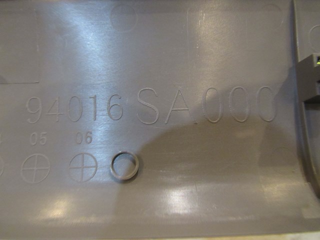 2006 Subaru Forester XT Rear Upper Trim Panel 94016 SA000