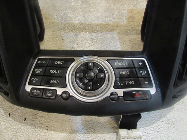 2009 Infiniti G37 Coupe Navigation & Radio Controls 28395 JK65B