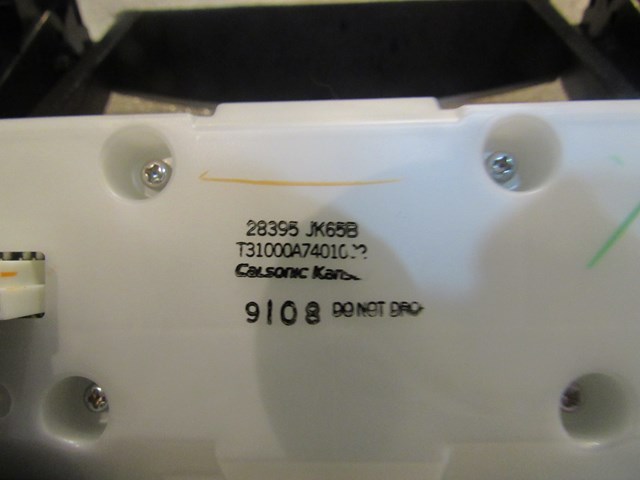 2009 Infiniti G37 Coupe Navigation & Radio Controls 28395 JK65B