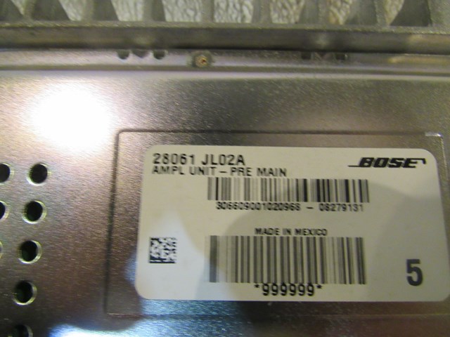 2009 Infiniti G37 Coupe Large Amplifier 28061 JL02A