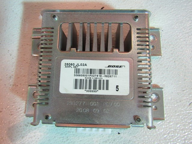 2009 Infiniti G37 Coupe Small Amplifier 28060 JL02A