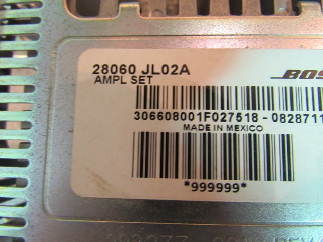 2009 Infiniti G37 Coupe Small Amplifier 28060 JL02A