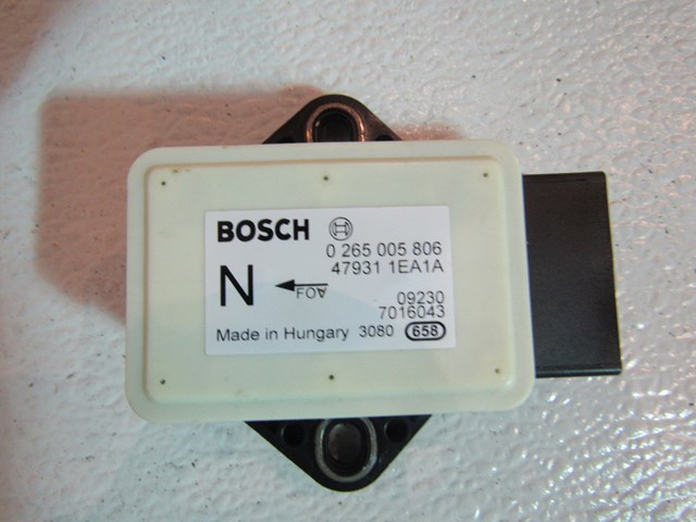 2009 Infiniti G37 Coupe YAW Rate Sensor 47931 1EA1A