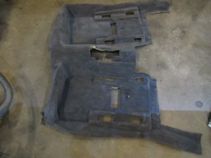 1997 Audi A8L Rear Section Interior Carpet 