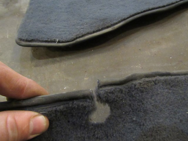 1997 Audi A8L Front Interior Carpet Sections 