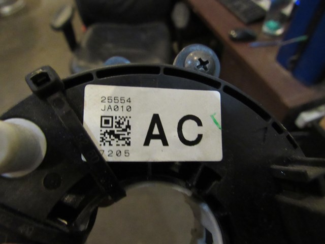 2007 Infiniti G35X Sedan Clock Spring 25554 JA010