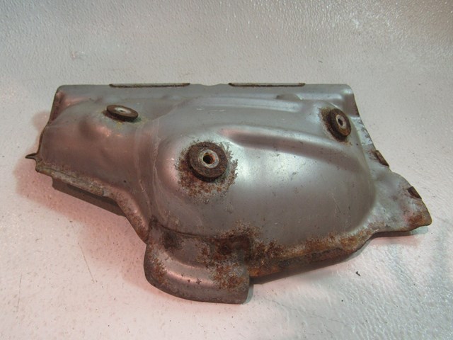 08 09  Infiniti G37 Coupe LH Driver Exhaust Manifold Heat Shield
