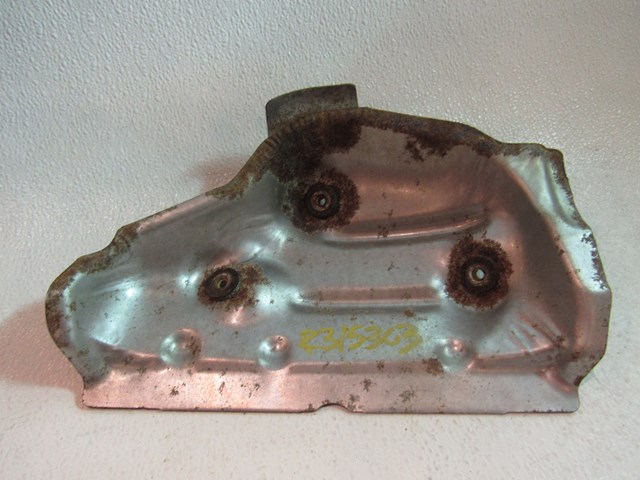 08 09  Infiniti G37 Coupe LH Driver Exhaust Manifold Heat Shield