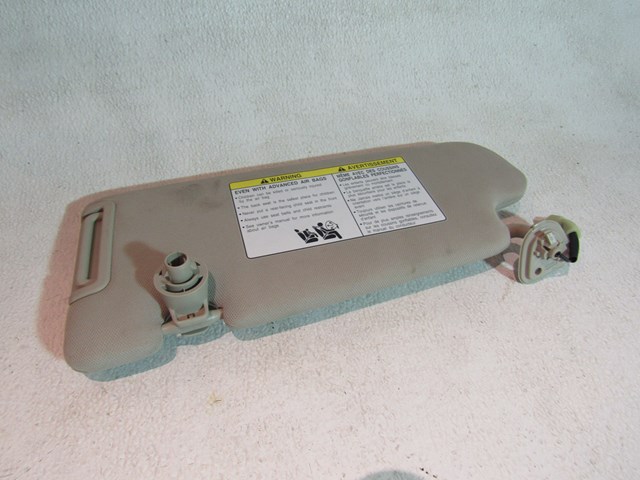 2009 Infiniti G37 Coupe Passenger Sun Visor RH