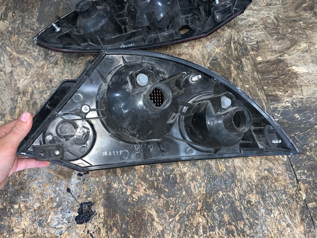 2003 Mitsubishi Eclipse Smoked Tinted Tail Light Set