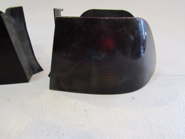 1996-1998 Honda Civic Coupe Smoked/Tinted Tail Light Set