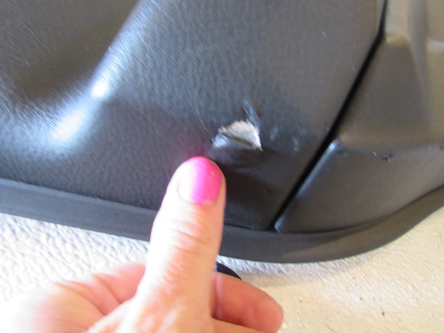 2005 Land Rover LR3 HSE Rear LH Driver Door Panel