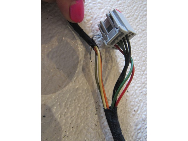 05 Land Rover LR3 LH Side View Mirror READ