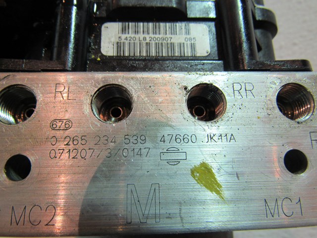 2008 Infiniti G35x AWD Sedan ABS Pump 47660 JK11A