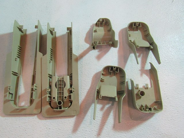 07 08  Infiniti G35x Sedan Front Seat Track Cover Trims RH & LH