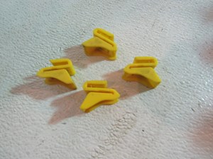 2007 2008 Infiniti G35 Sedan Trunk Retainer Clips (4)