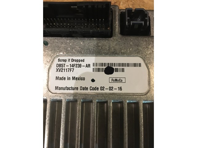 2016 Ford Explorer Navigation Info Screen DB5T-14F239-AR