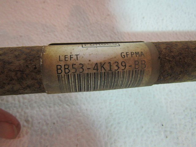 2011-2017 Ford Explorer Sport LH Rear Axle BB53-4K139-BB