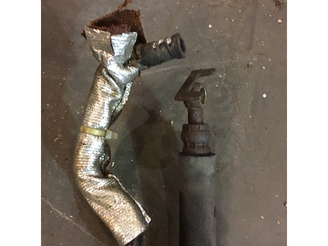 2007 2008 Infiniti G35 G35x Power Steering Hose Line