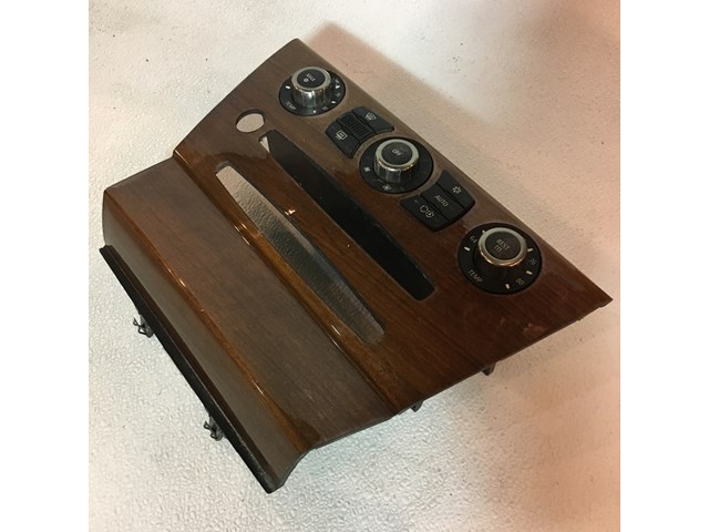 2007 BMW M6 Dash Trim Wood Climate Control - see description
