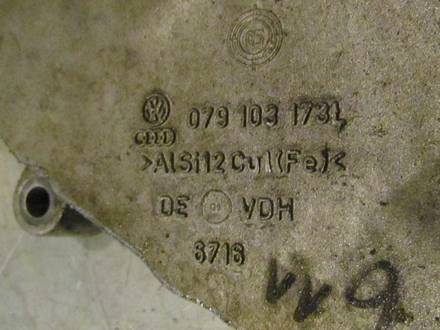 2006 Audi A4 S4 4.2L Main Engine Timing Cover OEM 079103173L