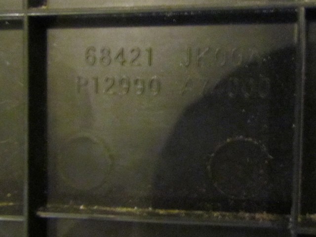 2009 Infiniti G37X LH Drivers Dash Cap