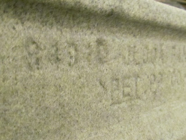 2009 Infiniti G37X Coupe Rear Upper Trunk Carpet Moulding