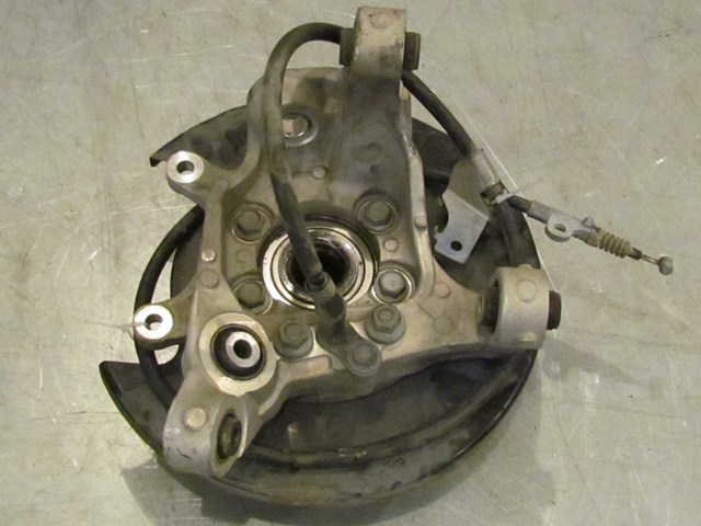 2009 Infiniti G37X Coupe AWD RH Passenger Rear Spindle Assy