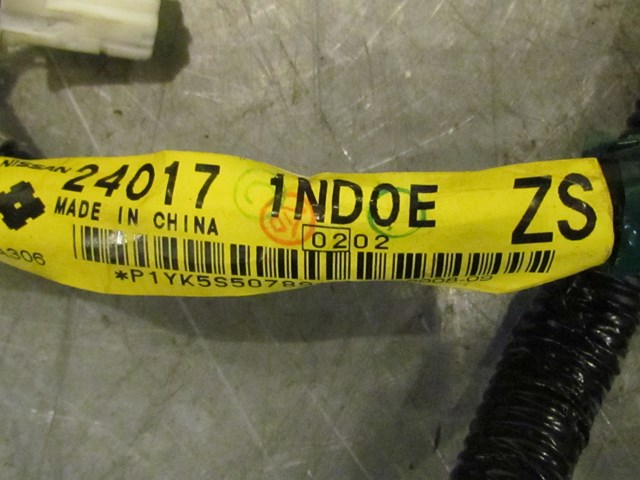 2009 Infiniti G37X Body Wire Harness