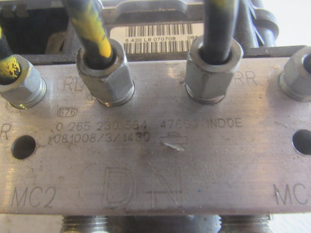 2009 Infiniti G37X Coupe ABS Pump 47660 1ND0E