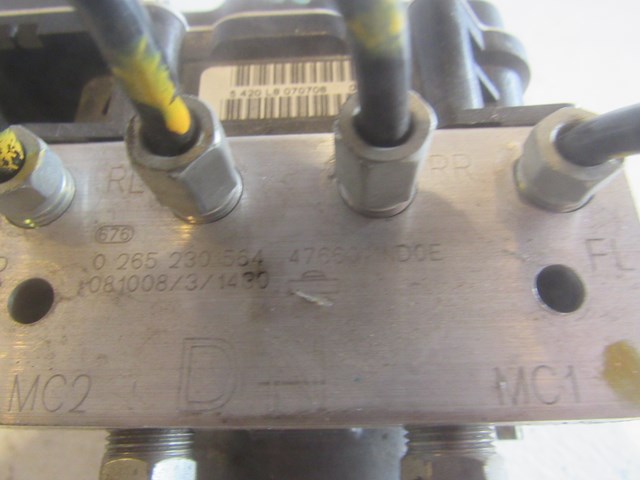 2009 Infiniti G37X Coupe ABS Pump 47660 1ND0E