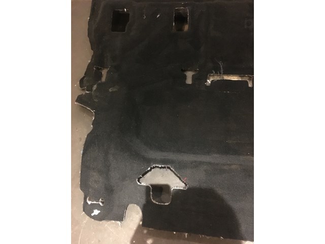 2016 Ford Explorer Interior Carpet Rear 2nd 3rd Row Black