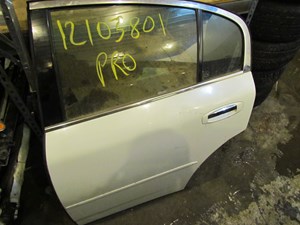 2005 Infiniti G35X Rear LH Drivers Door Assy