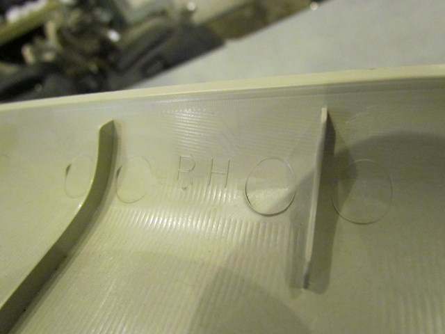 2005 Infiniti G35X Sedan Rear RH Passenger C Pillar Panel 76934 AL500