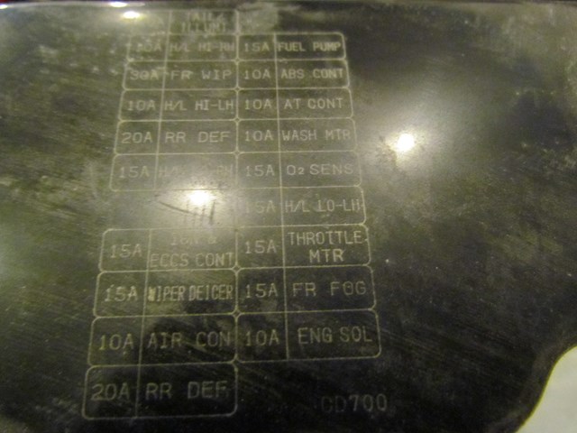 2008 Nissan 350Z IPDM Fuse Box 284B7CC00A