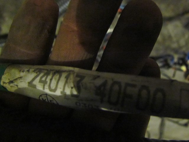 1992 Nissan Body Wiring Harness 24013 40F00