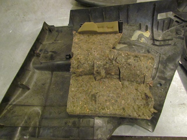 1995 Nissan 240SX LH Drivers Rear Quarter Trim Panel