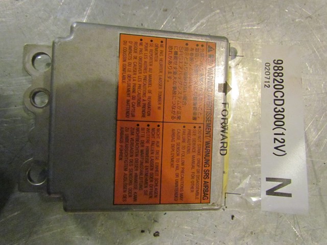 2003 Nissan 350Z Air Bag Module Under Console 98820CD300