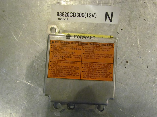 2003 Nissan 350Z Air Bag Module Under Console 98820CD300