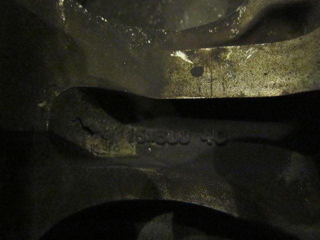 1992 Nissan 240SX 4 bolt Rim 15x6JJ 30 Lip Damage See Pics