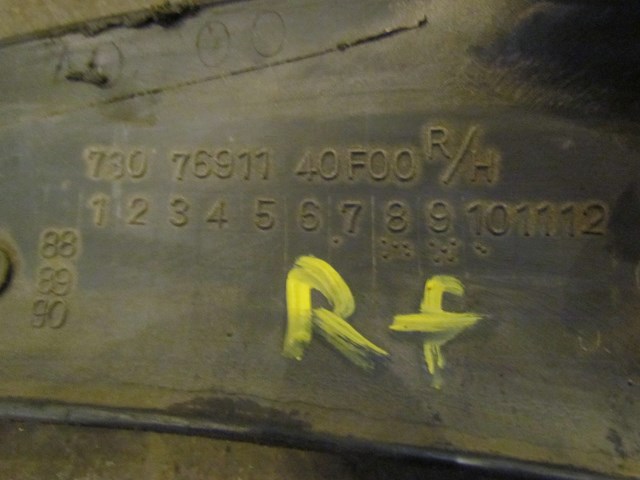 1992 Nissan 240SX Front RH Passenger A Pillar Trim 76911 40F00 tab broke see pic