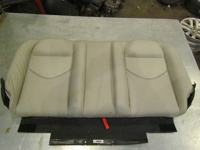 2009 Infiniti G37x Rear Seat Back Tan