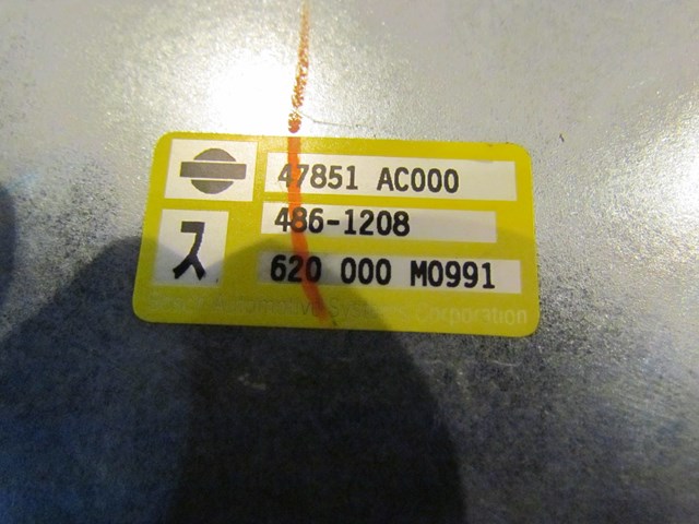 2004 Infiniti G35X ABS Module 47851 AC000