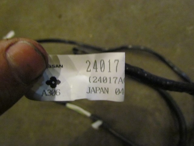 2004 Infiniti G35X Body Wire Harness 24017 AC005